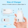 90W Cargador y Cable USB C para Xiaomi Poco X7 Pro F7 F6 5G HyperCharge Carga Turbo Adaptador 1 Metro Cable 6A Rapida Carga