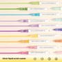 El juego de marcadores acrílicos Languo se puede apilar el Color, Cont