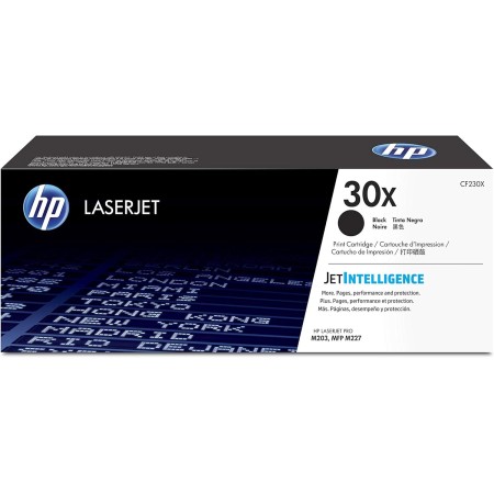 HP 30X CF230X, Negro, Cartucho Tóner de Alta Capacidad Original, de 3.500 páginas, para impresoras HP LaserJet Pro M203dw, MFP