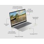 HP 15-fd0162ns - Ordenador portátil de 15.6" Full HD (Intel Core i7-1355U, 16GB RAM, 1TB SSD, Intel Iris Xe Graphics, Windows 11