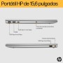 HP 15-fd0162ns - Ordenador portátil de 15.6" Full HD (Intel Core i7-1355U, 16GB RAM, 1TB SSD, Intel Iris Xe Graphics, Windows 11