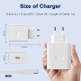 80W Cargador USB y Cable USB C para OPPO Find X6 X8 X5 Pro 5G,SUPERVOOC Carga Rápida Tipo C Cable 1M Carga Flash y Adaptador de