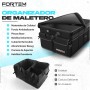 FORTEM Organizador de Maletero Coche y SUV - Caja Plegable con 3 Compartimentos Extra Grande con Bolsa Nevera - Base