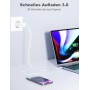 Cargador USB Multiple, 33W QC3.0 4 Puertos Enchufe USB Carga Rapida 33W Cargador Movil para iPhone 14/13/12/11 Pro