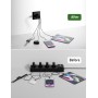 Cargador USB Multiple, 33W QC3.0 4 Puertos Enchufe USB Carga Rapida 33W Cargador Movil para iPhone 14/13/12/11 Pro