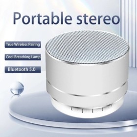 2025 Mini altavoz portátil A10 inalámbrico Bluetooth pequeño cañón de 