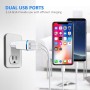 Cargador USB - Enchufe USB Adaptador for iPhone 16 15 14 13 12 11 Pro MAX SE X XR XS 8 7 6 6S Plus, Pad, Galaxy, Android, 5V