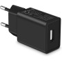 MatauMahi Cargador USB 5V1A (Negro), Enchufe de 5W, Adaptador para Teléfonos Móviles, Tabletas, Powerbanks, Auriculares