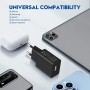 MatauMahi Cargador USB 5V1A (Negro), Enchufe de 5W, Adaptador para Teléfonos Móviles, Tabletas, Powerbanks, Auriculares