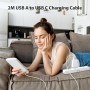 90W Cargador USB y Cable USB C para Xiaomi 15 Ultra 14 13 Ultra Poco X7 Pro Poco F7 Pro, HyperCharge Turbo Carga Rápida
