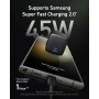 Anker Cargador USB C Carga Rapida 45W, Cargador Samsung Carga Rapida 313 rápido PPS para iPhone 16, Samsung Galaxy S25/S25