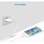 Cargador USB Fuente de alimentación Enchufe de Carga 5V/1A para teléfonos móviles, Auriculares Bluetooth,Relojes Inteligentes,