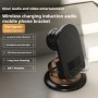 Soporte para teléfono con altavoz de inducción Basix, soporte para tel