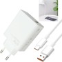 67W Cargador Rápido con Cable USB C de 2M, 67W Xiaomi Turbo Carga Adaptador de Cargador para Xiaomi Redmi Note 13 12 11 10 Mi 11