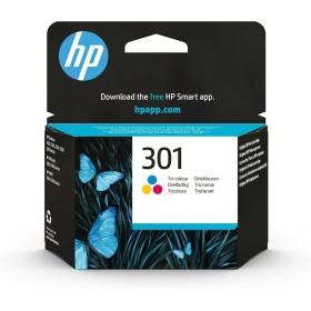 HP 301 CH562EE, Tricolor, Cartucho de Tinta Original, compatible con impresoras de inyección de tinta HP DeskJet 1050, 2540,