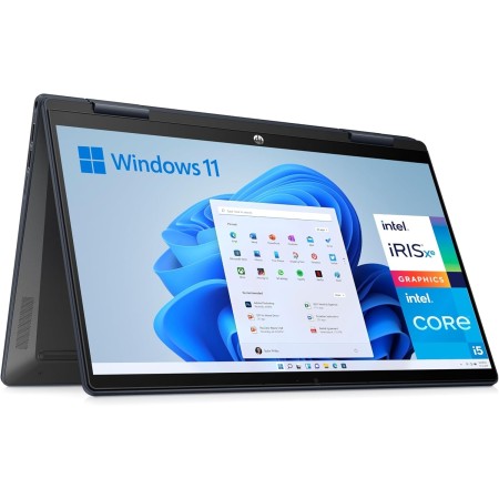 HP Pavilion x360 14-ek1024ns - Ordenador portátil de 14" Full HD (Intel Core i5-1335U, 16GB RAM, 1TB SSD, Intel Iris Xe