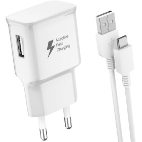 Newding 15W Cargador Tipo C Carga Rápida para Samsung Galaxy A16 A15 A14 A13 A52 A52s A51 A35 A32 A23 A06 A05s A20 M55 M52 M51