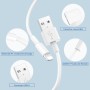 Cargador iPhone, 4er-Pack 5W Enchufes USB A y Cables de Carga 2M Compatible for iPhone 8 7 6 6S 5S 5C SE 2020 14 13 12 11 Pro