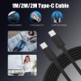 Cargador USB C Carga Rapida para Samsung Galaxy S24/S25/S23 Ultra,Cargador Samsung 45W con Cable USB C de 2M+2M+1M,Carga Rapido