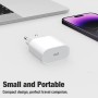 Cargador Rápido USB C de 20W con Cable USB C a Lightning 1m Certificado MFi for iPhone 14/14 Pro/14 Pro Max/14