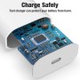 Cargador Rápido USB C de 20W con Cable USB C a Lightning 1m Certificado MFi for iPhone 14/14 Pro/14 Pro Max/14
