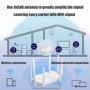 Enrutador inalámbrico de 8 antenas, repetidor WIFI externo de 1200G y 