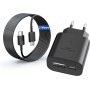 25W Cargador Carga Rapida para Samsung Galaxy A56 A55 A54 A53 A36 A35 A34 A26 A25 A16 A15 A14 A13 A06 A05s S25 S24 S23 S22 S21
