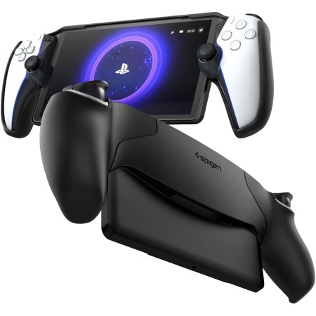 Spigen Funda Thin Fit Compatible con Playstation Portal Remote Player - Negro
