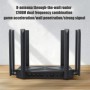 Enrutador inalámbrico de 8 antenas, repetidor WIFI externo de 1200G y 