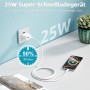 25W Cargador Carga Rapida para Samsung Galaxy A56 A55 A54 A53 A36 A35 A34 A26 A25 A16 A15 A14 A13 A06 A05s S25 S24 S23 S22 S21