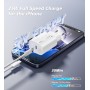 Cargador 25W de USB C con Cable de Carga USB - C, Carga Rápida para i-Phone 16/16 Pro/16 Pro Max/16 Plus/15, iPad Pro/Mini/Air,