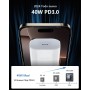 Cargador 40W USB C de Carga Rápida para iPhone 16/16 Pro/16 Pro Max/16 Plus/15/15 Plus/iPad Pro/iPad Air, con Cable de 2M