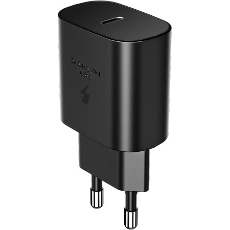 25W Cargador Tipo C rápido de Puerto USB Tipo C para Samsung S24/ S23/ S22/S21/ S20 Ultra / S20 / S20+/ S10 / S9 / S8 /A34 5g/