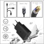 25W Cargador Tipo C rápido de Puerto USB Tipo C para Samsung S24/ S23/ S22/S21/ S20 Ultra / S20 / S20+/ S10 / S9 / S8 /A34 5g/