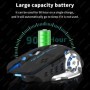 AIEACH-ratón inalámbrico recargable con Bluetooth para videojuegos, Mo