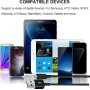 Cargador para Samsung Cargador Rápido Adaptador de Corriente USB con Cable Micro USB 1.5M Compatible con Samsung Galaxy S7 S7