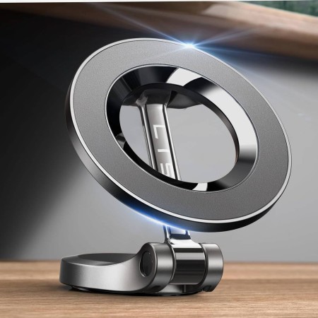 LISEN Soporte Movil Coche Magsafe [24 Imanes Fuerte], Portátil Soporte Magnetico Movil Coche, Regalo Dia de la Madre para Mujer,