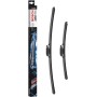 Bosch Aerotwin A116S - Limpiaparabrisas, Negro (2 unidades, 600 mm y 400 mm)