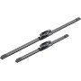 Bosch Aerotwin A116S - Limpiaparabrisas, Negro (2 unidades, 600 mm y 400 mm)