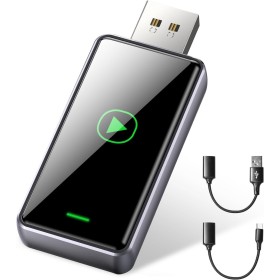 Alltotive S1 Adaptador CarPlay Inalámbrico para Coche con CarPlay por Cable, Convierte CarPlay con Cable a Inalámbrico, USB A/C