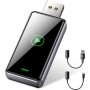 Alltotive S1 Adaptador CarPlay Inalámbrico para Coche con CarPlay por Cable, Convierte CarPlay con Cable a Inalámbrico, USB A/C