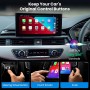 Alltotive S1 Adaptador CarPlay Inalámbrico para Coche con CarPlay por Cable, Convierte CarPlay con Cable a Inalámbrico, USB A/C