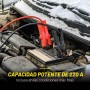 Dunlop Pinzas Batería Coche 16 mm² x 3 m - Pinzas Cocodrilo para Emergencias - Incluye Bolsa de Transporte - Certificado TÜV