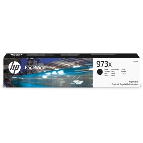 HP 973X L0S07AE, Negro, Cartucho de Tinta de Alta Capacidad PageWide Original, de 10.000 páginas, compatible con impresoras de