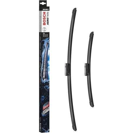 Bosch Aerotwin AM468S Limpiaparabrisas Frontal - Set de Escobillas de Recambio para una mayor seguridad en la conducción, con