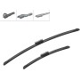 Bosch Aerotwin AM468S Limpiaparabrisas Frontal - Set de Escobillas de Recambio para una mayor seguridad en la conducción, con