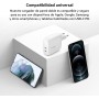 Belkin Cargador de Pared USB Type C PD de 40 W (dos Puertos USB-C de 20 W cada uno para Carga Rápida PD para iPhone 16 o 15,