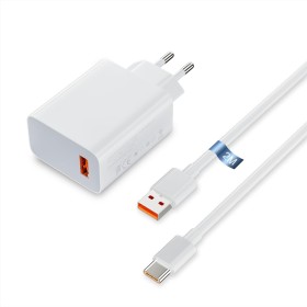 VoltWave Cargador Xiaomi 33W para Redmi 13, Note 13, 13Pro, 12S, 12, 11S, Xiaomi 11, Lite 11i, Mi Pad 5, 6, Xiaomi Poco