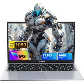 ACEMAGIC Ordenador Portátil,15,6 Pulgadas,Alder Lake N-97(DERROTA A N100/N5095),16GB DDR4 512GB SSD Expansión 2TB,1920 * 1080,