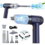 Aspirador De Mano, 15000 Pa Potente Aspiradora Coche, 4 En 1 Aspirador Y Soplador De Polvo Ligero, Pantalla Led, Mini Aspirador